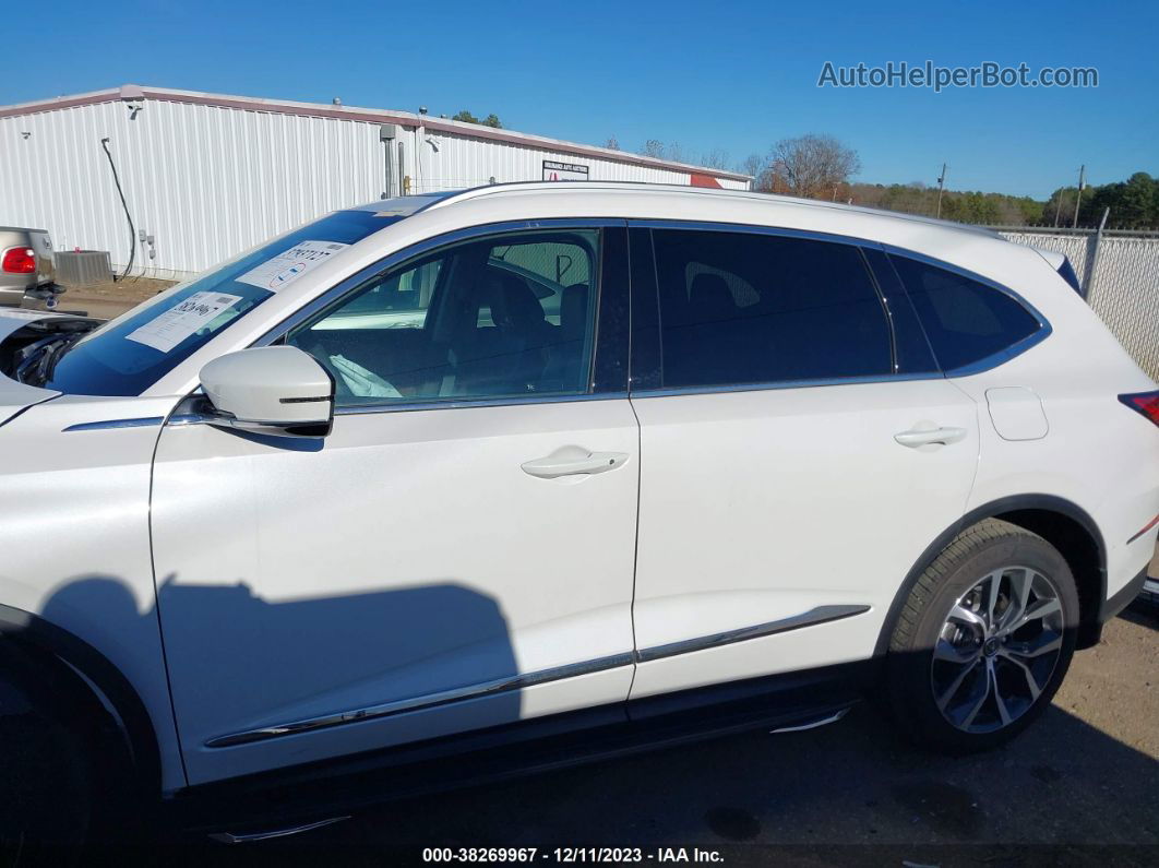 2023 Acura Mdx Technology Package White vin: 5J8YE1H49PL044008