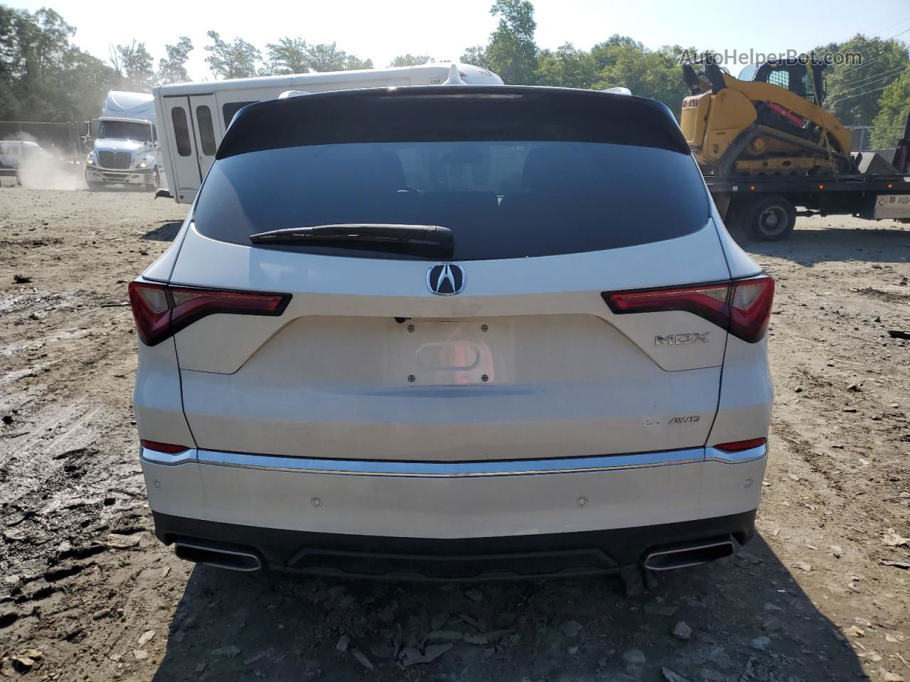 2023 Acura Mdx Advance White vin: 5J8YE1H80PL021509