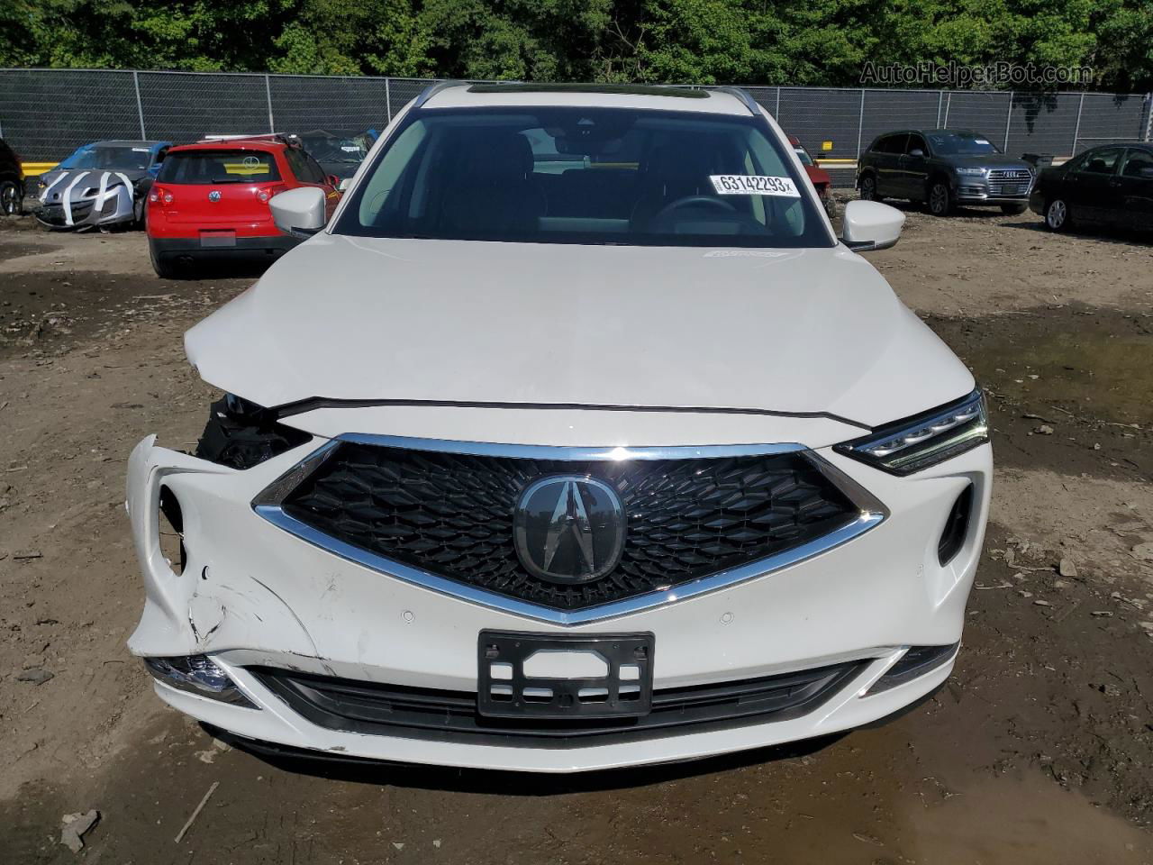 2023 Acura Mdx Advance White vin: 5J8YE1H80PL021509