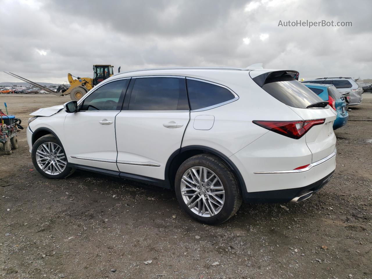 2023 Acura Mdx Advance White vin: 5J8YE1H81PL005237