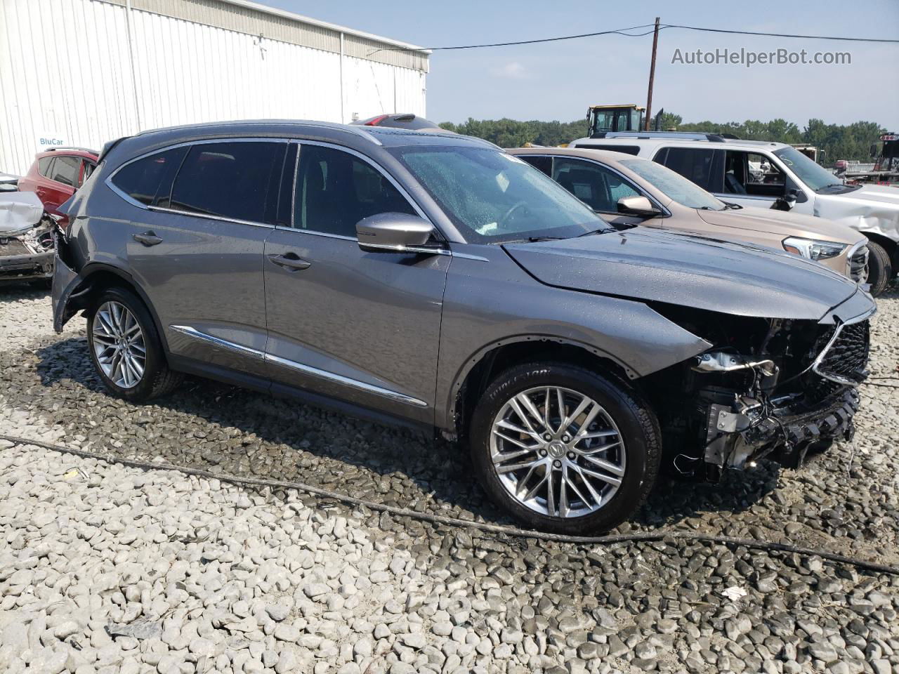 2023 Acura Mdx Advance Gray vin: 5J8YE1H81PL023530