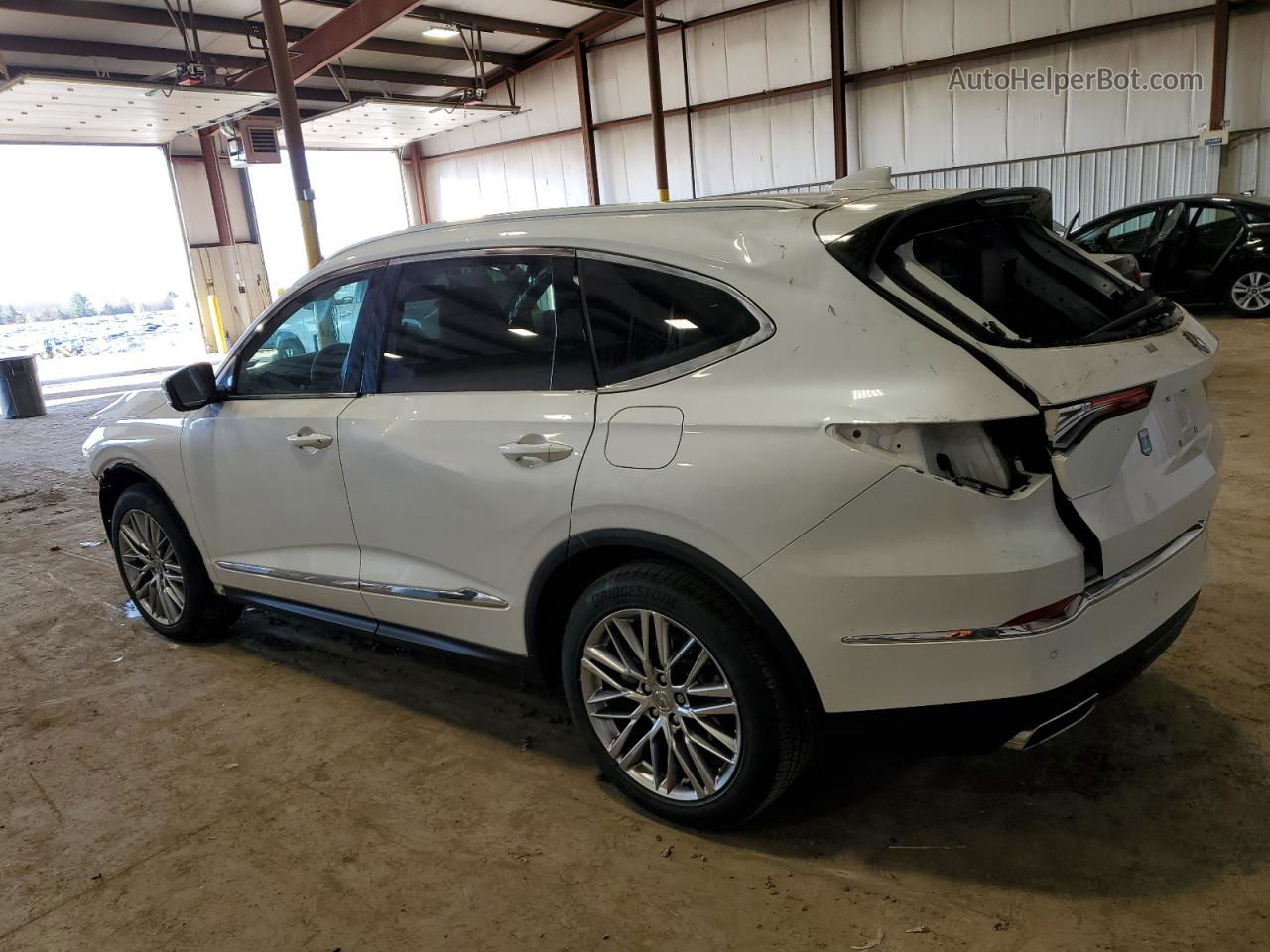 2023 Acura Mdx Advance White vin: 5J8YE1H81PL025035