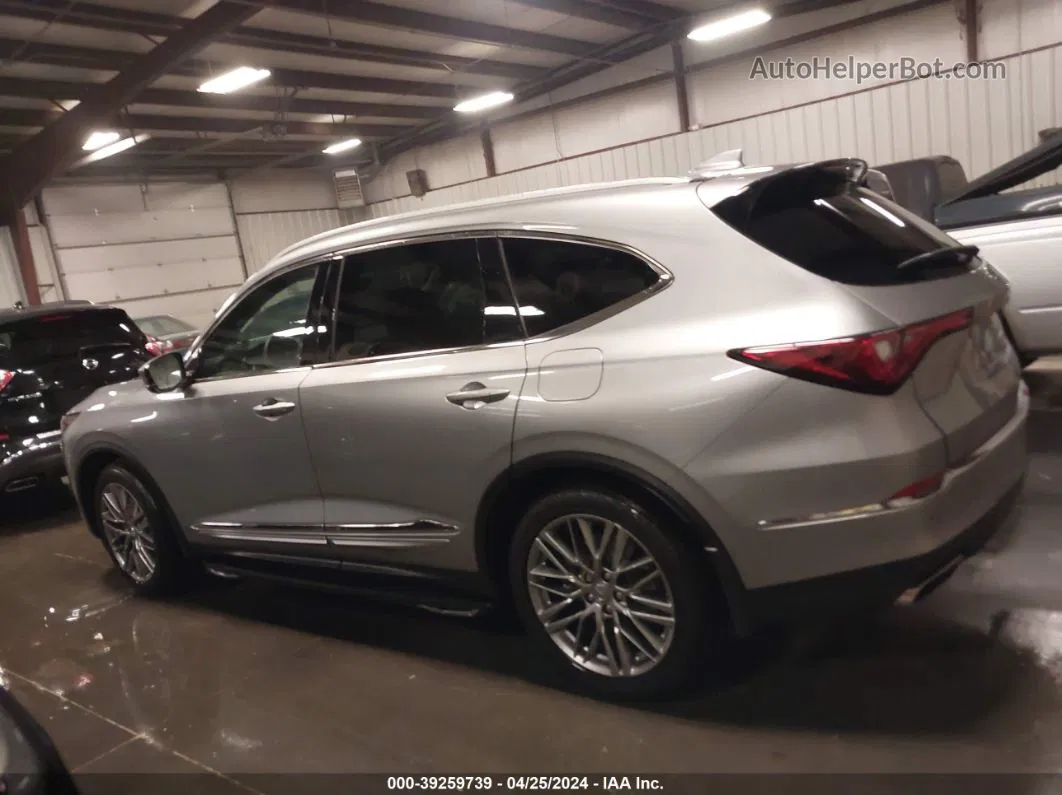 2023 Acura Mdx Advance Package Silver vin: 5J8YE1H82PL040806