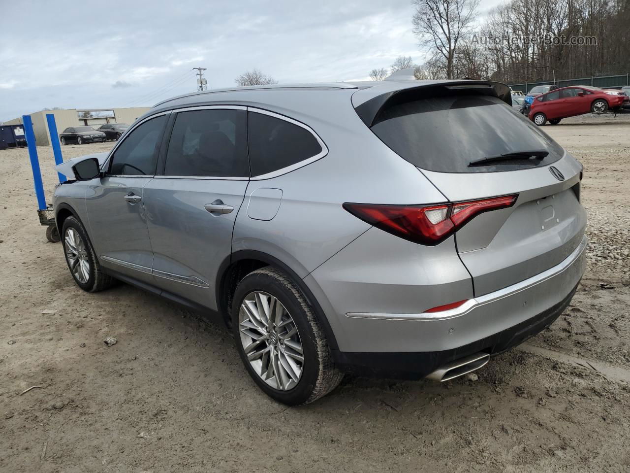 2023 Acura Mdx Advance Серебряный vin: 5J8YE1H83PL001495