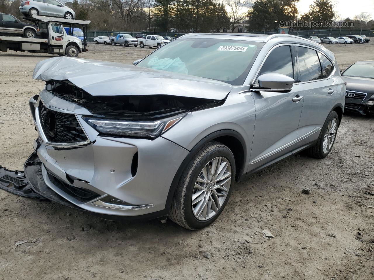 2023 Acura Mdx Advance Серебряный vin: 5J8YE1H83PL001495