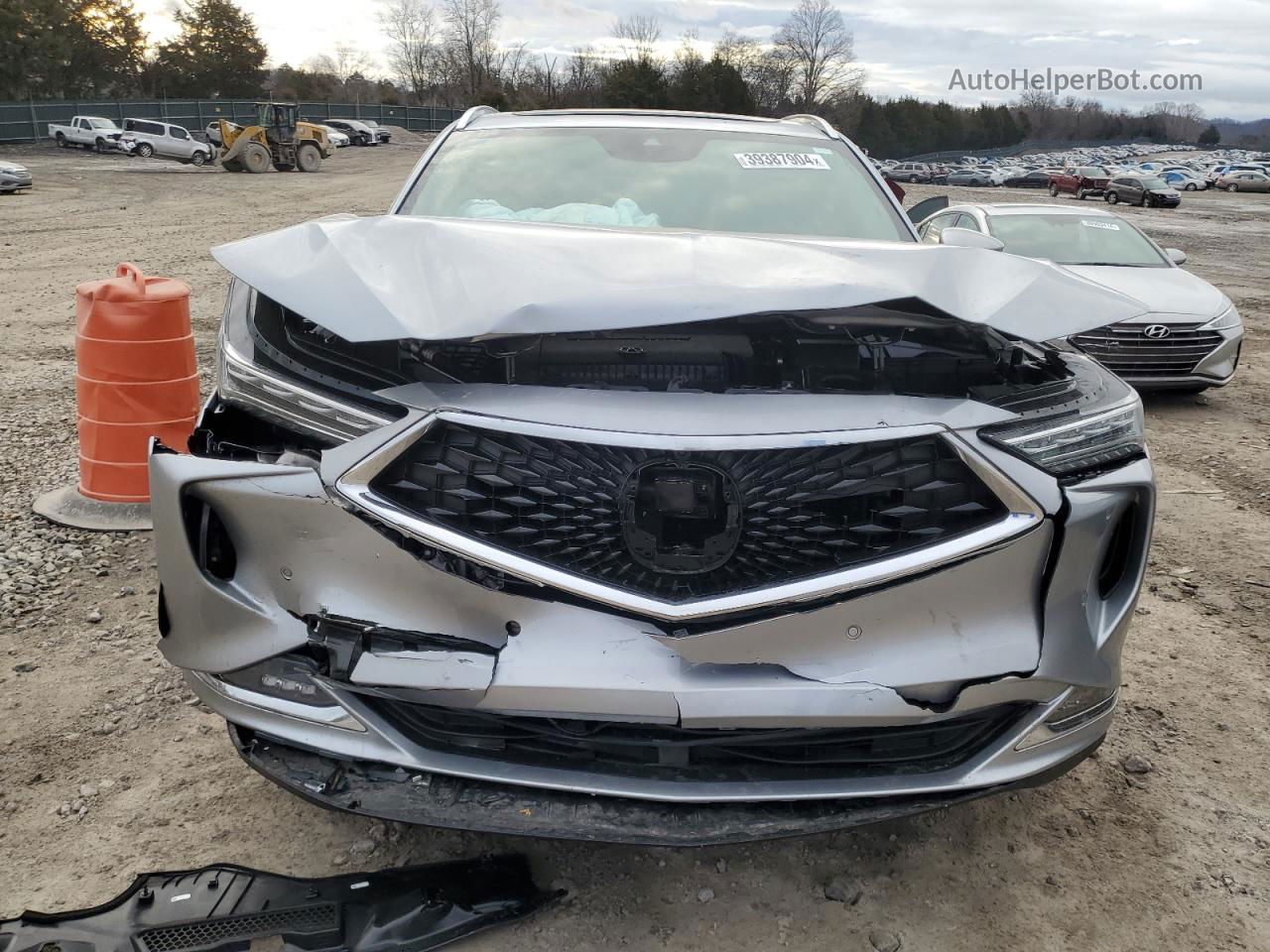 2023 Acura Mdx Advance Silver vin: 5J8YE1H83PL001495