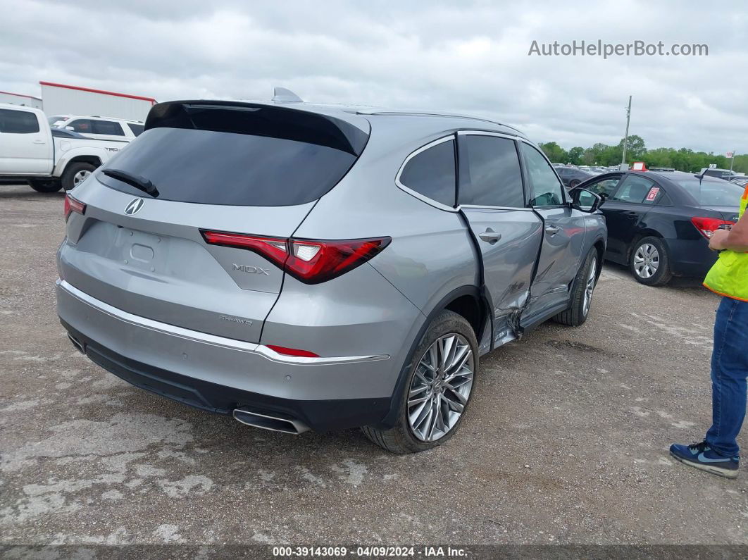 2023 Acura Mdx Advance Package Silver vin: 5J8YE1H83PL019057