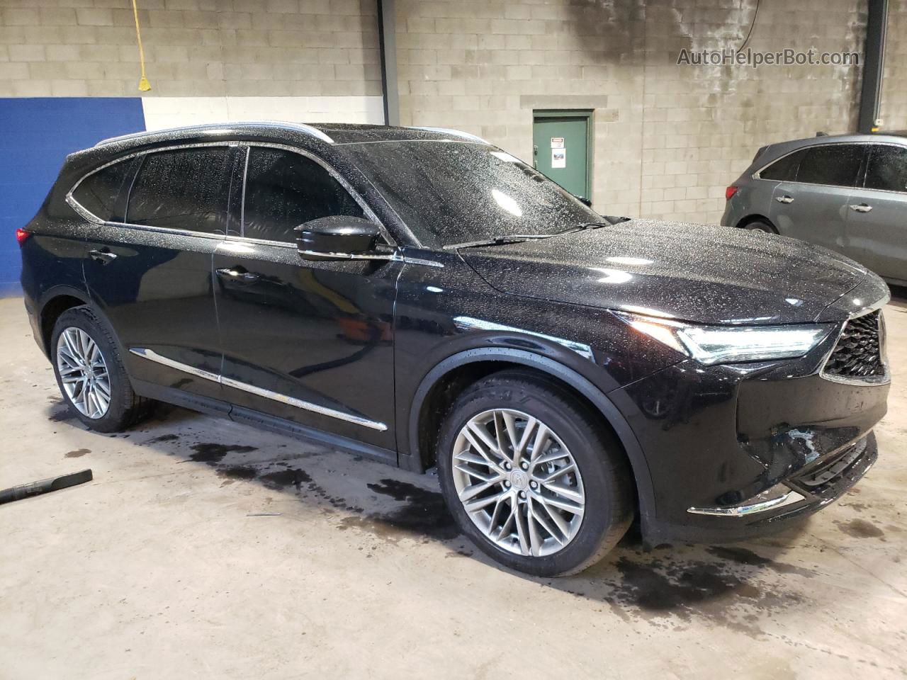 2023 Acura Mdx Advance Черный vin: 5J8YE1H84PL040404