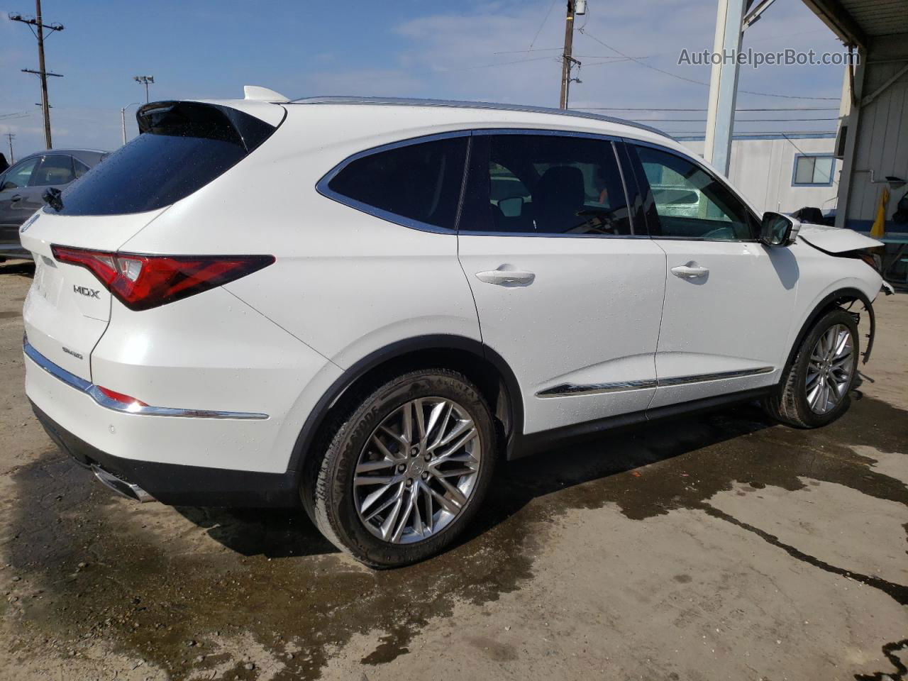 2023 Acura Mdx Advance White vin: 5J8YE1H85PL011056