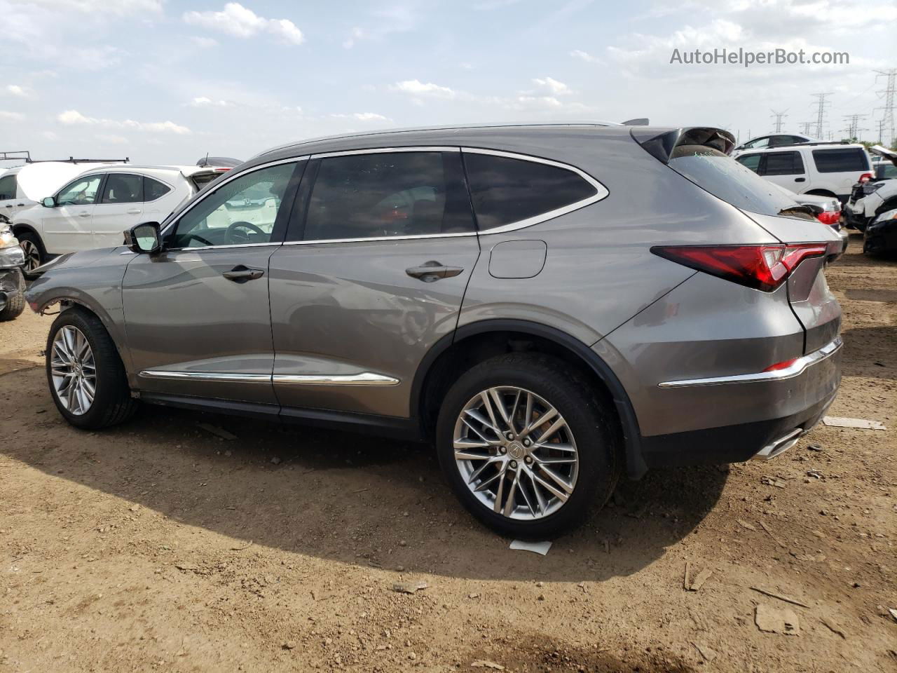 2023 Acura Mdx Advance Gray vin: 5J8YE1H85PL032232