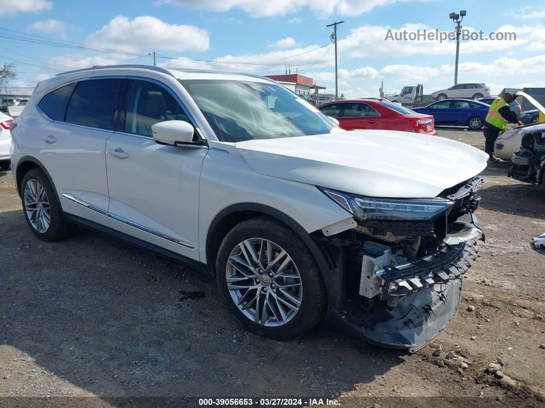 2023 Acura Mdx Advance Package White vin: 5J8YE1H88PL032337