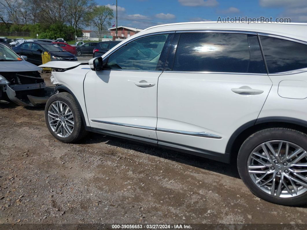 2023 Acura Mdx Advance Package White vin: 5J8YE1H88PL032337