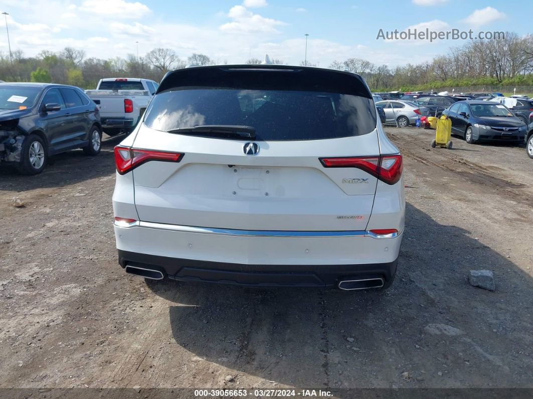 2023 Acura Mdx Advance Package White vin: 5J8YE1H88PL032337