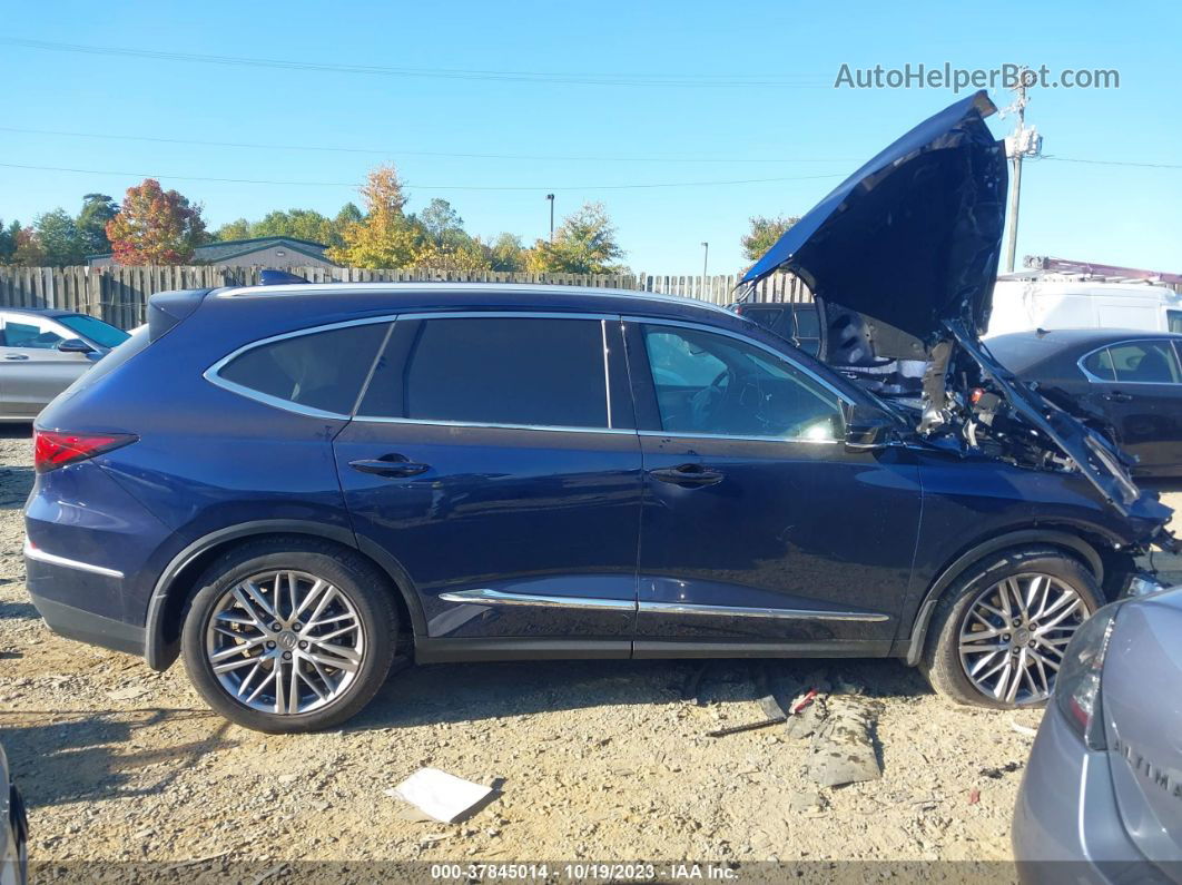 2023 Acura Mdx W/advance Package Синий vin: 5J8YE1H89PL010282