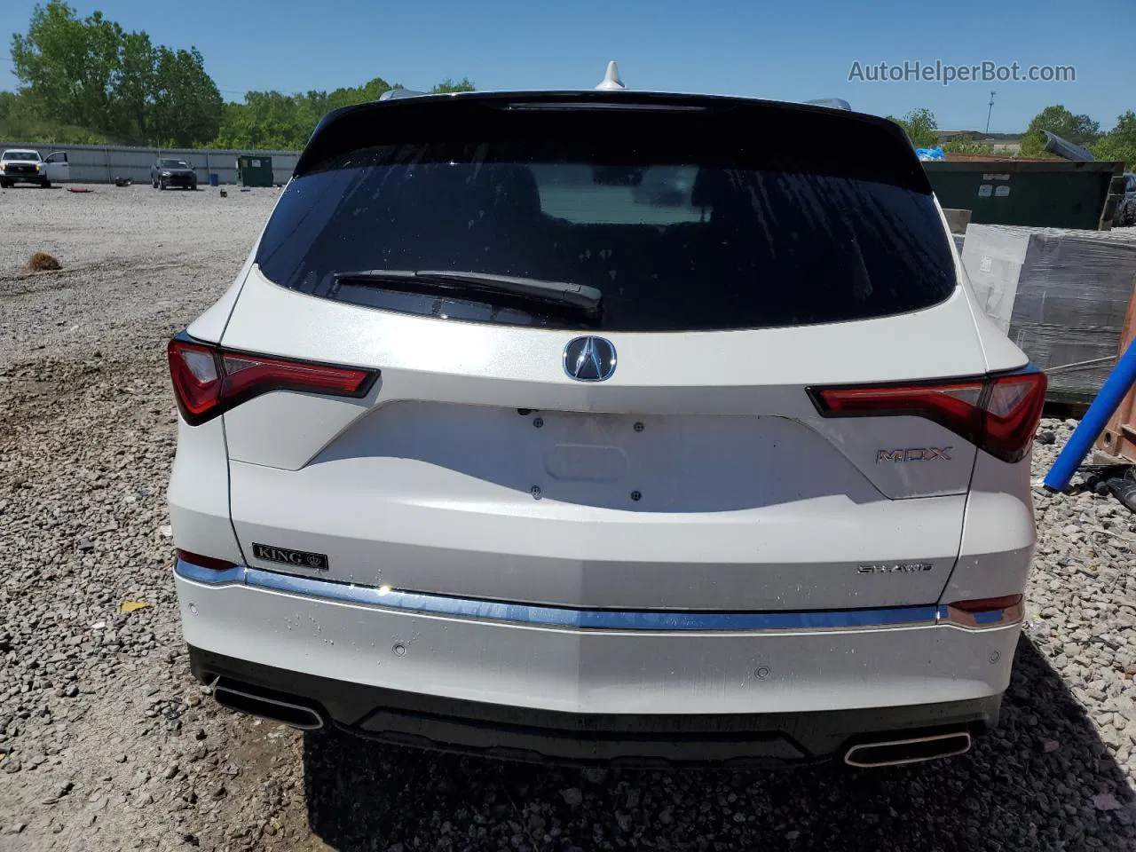 2023 Acura Mdx Advance White vin: 5J8YE1H89PL022397