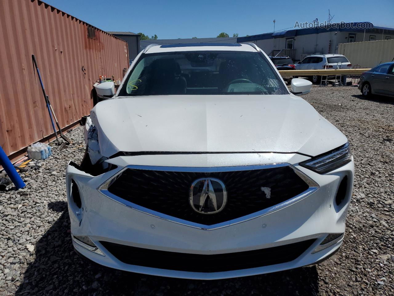 2023 Acura Mdx Advance Белый vin: 5J8YE1H89PL022397