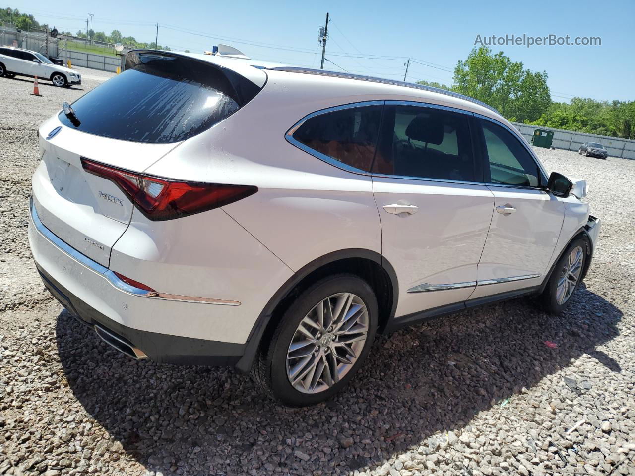 2023 Acura Mdx Advance White vin: 5J8YE1H89PL022397