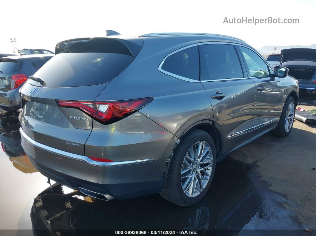 2023 Acura Mdx Advance Package Gray vin: 5J8YE1H8XPL000022