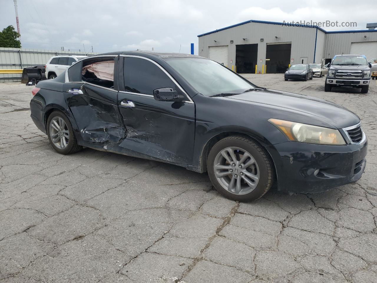 2009 Honda Accord Exl Black vin: 5KBCP36839B501844