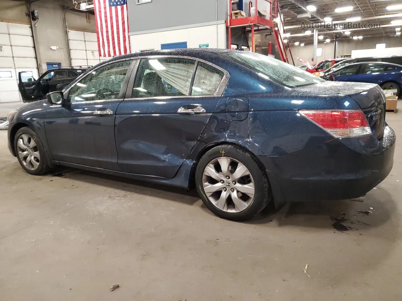 2010 Honda Accord Exl Blue vin: 5KBCP3F82AB007687