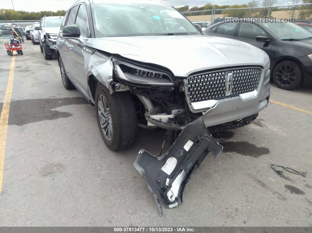 2020 Lincoln Aviator Standard Silver vin: 5LM5J6XC5LGL25883