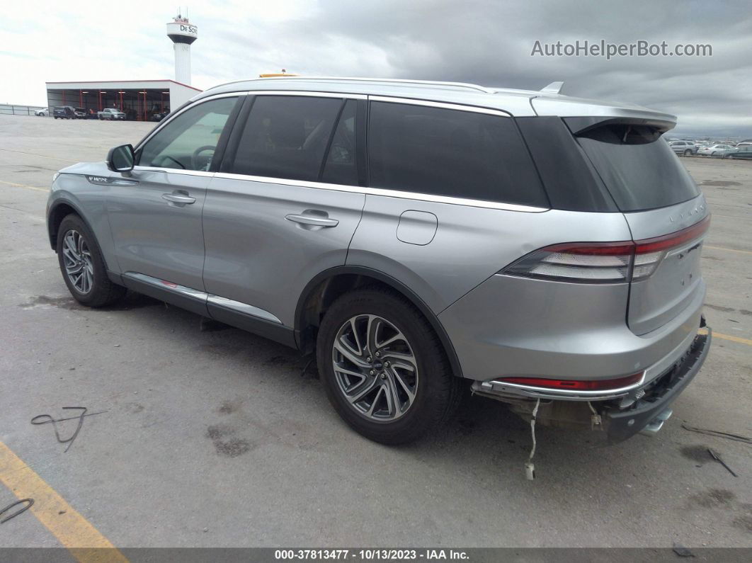 2020 Lincoln Aviator Standard Silver vin: 5LM5J6XC5LGL25883