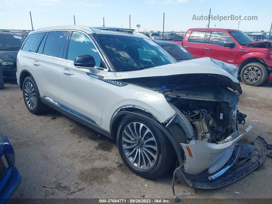 2020 Lincoln Aviator Reserve Cream vin: 5LM5J7WC1LGL31025