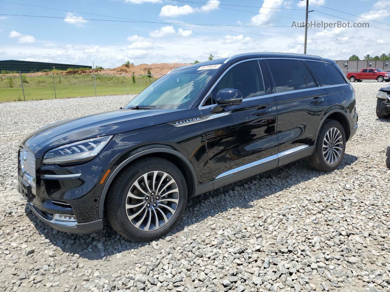 2020 Lincoln Aviator Reserve Black vin: 5LM5J7WC2LGL29140