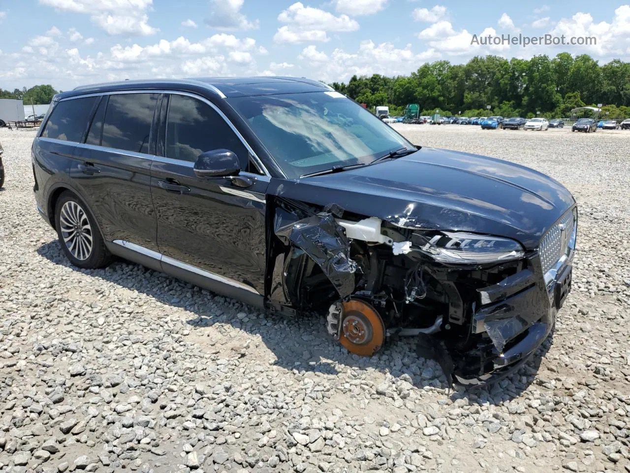 2020 Lincoln Aviator Reserve Black vin: 5LM5J7WC2LGL29140