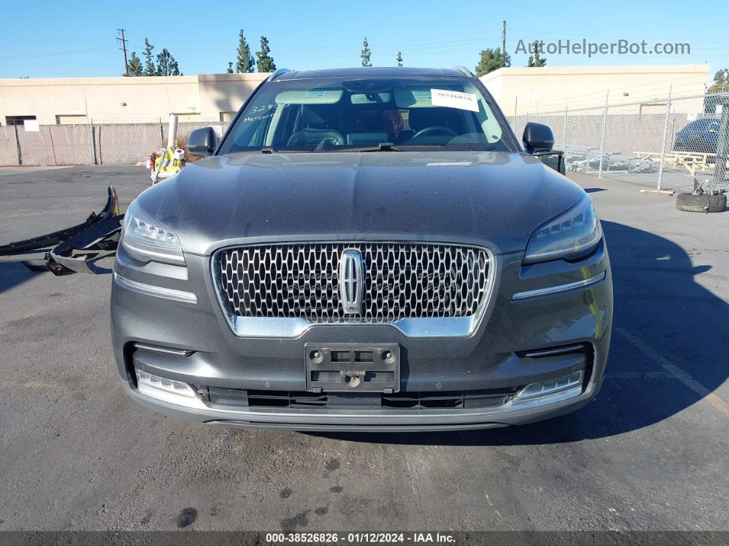 2020 Lincoln Aviator Reserve Серый vin: 5LM5J7WC3LGL11276