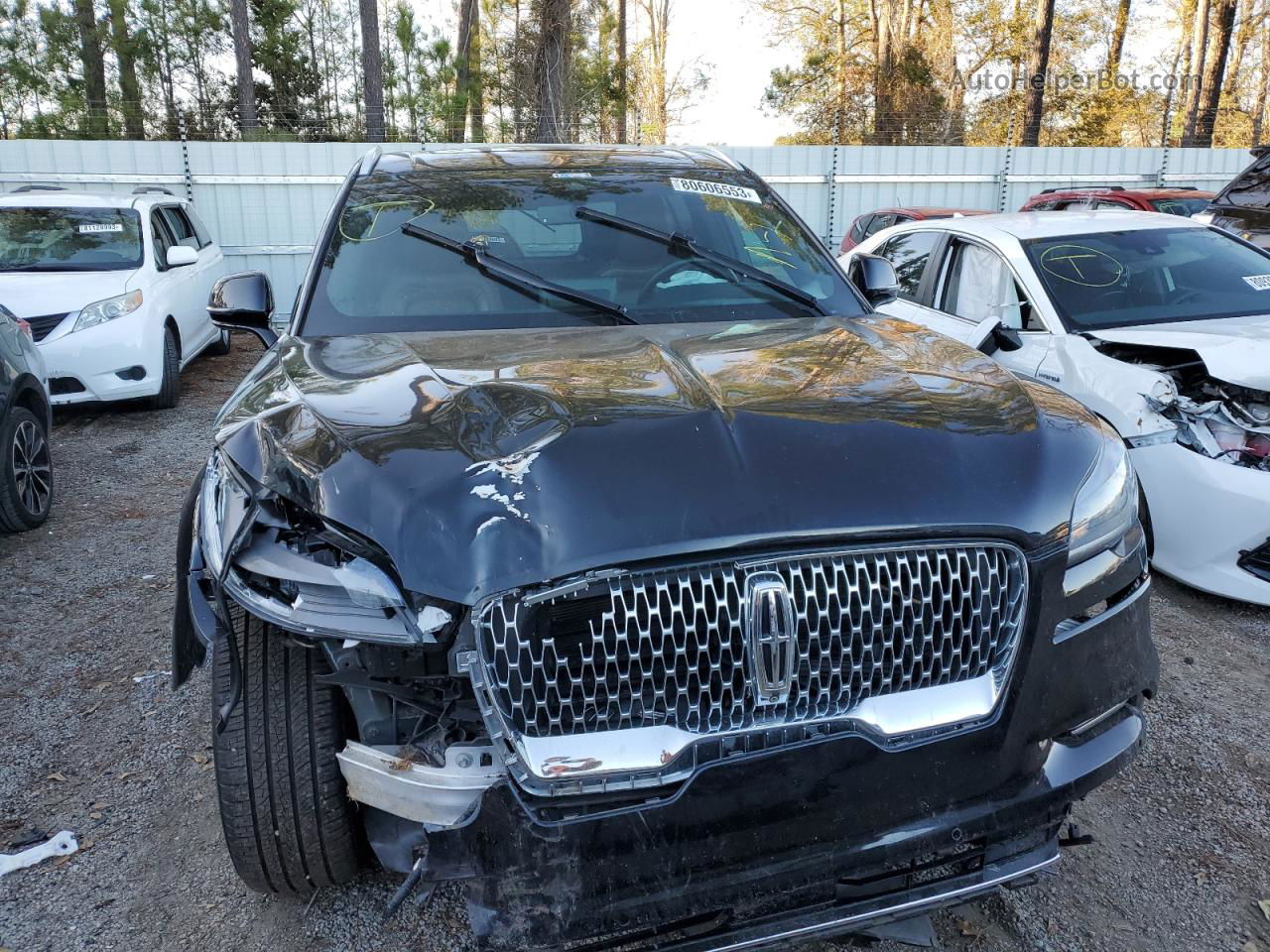 2020 Lincoln Aviator Reserve Black vin: 5LM5J7WC4LGL19371