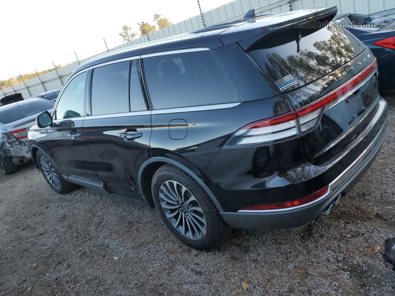 2020 Lincoln Aviator Reserve Black vin: 5LM5J7WC4LGL19371