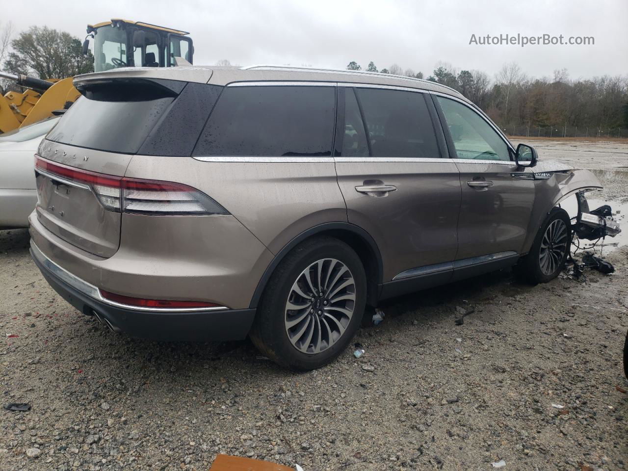 2020 Lincoln Aviator Reserve Серый vin: 5LM5J7WC9LGL18006