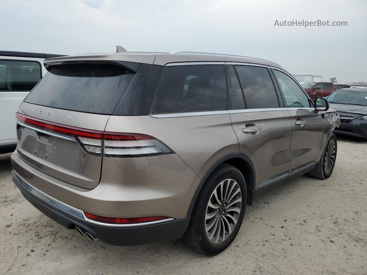 2020 Lincoln Aviator Reserve Gray vin: 5LM5J7WC9LGL18006