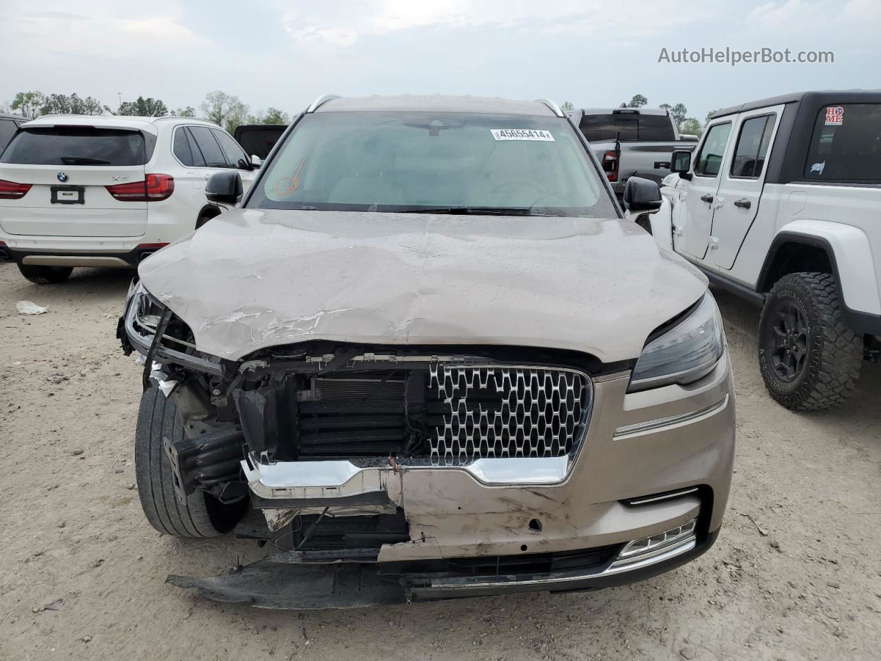 2020 Lincoln Aviator Reserve Gray vin: 5LM5J7WC9LGL18006