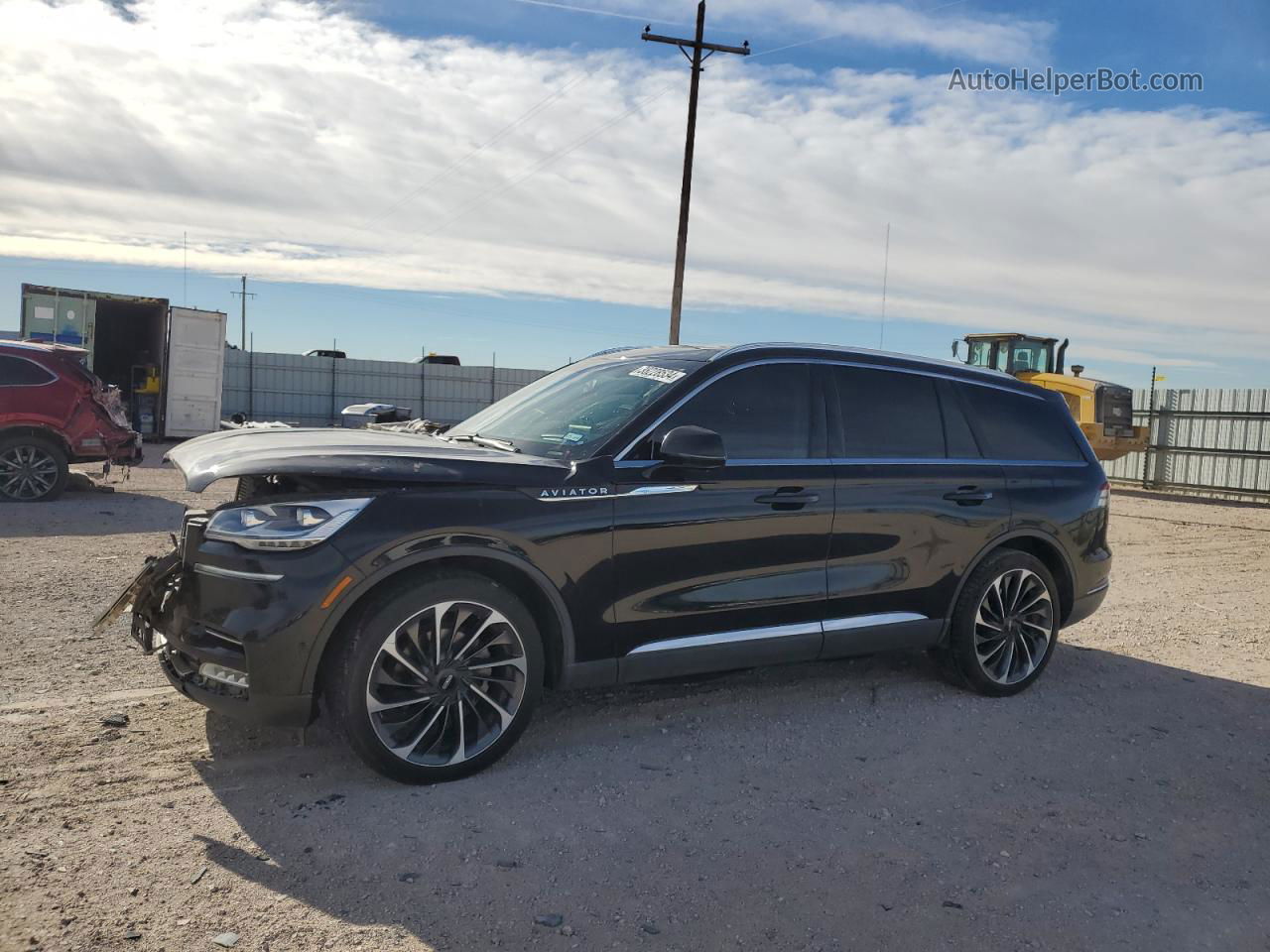 2020 Lincoln Aviator Reserve Black vin: 5LM5J7XC0LGL11430