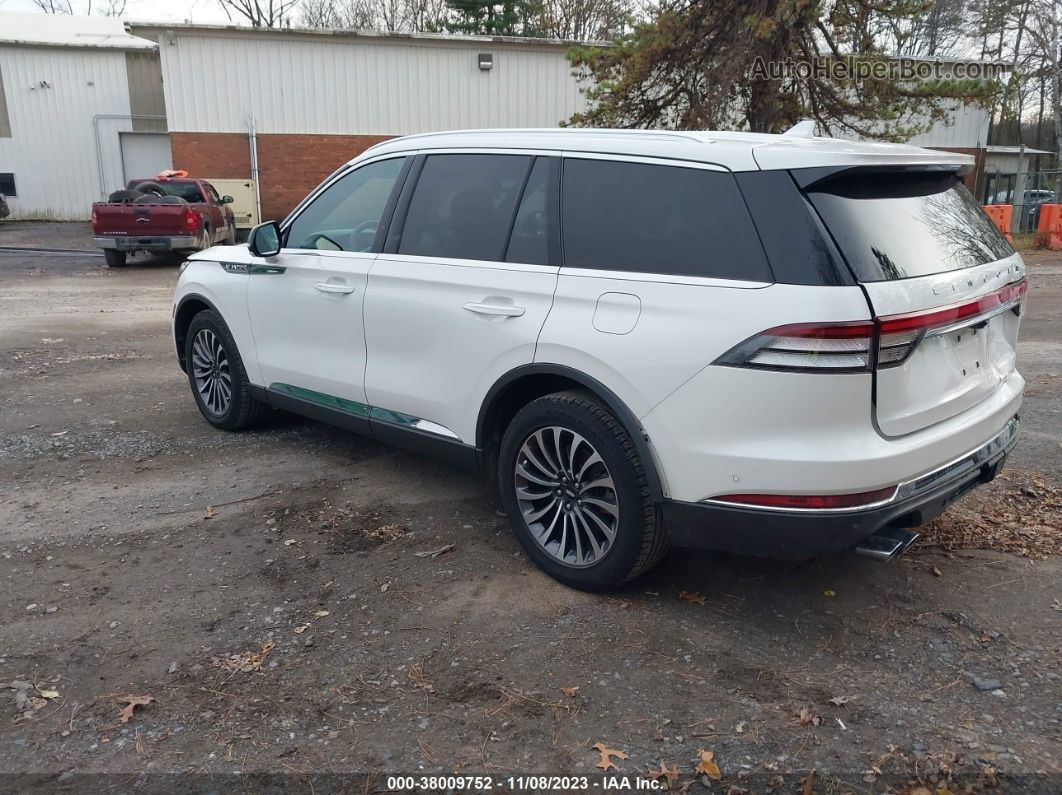 2020 Lincoln Aviator Reserve White vin: 5LM5J7XC0LGL26624