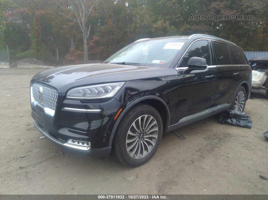 2020 Lincoln Aviator Reserve Black vin: 5LM5J7XC1LGL16295