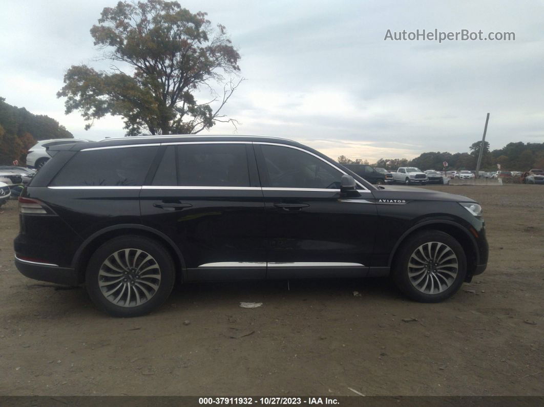 2020 Lincoln Aviator Reserve Black vin: 5LM5J7XC1LGL16295