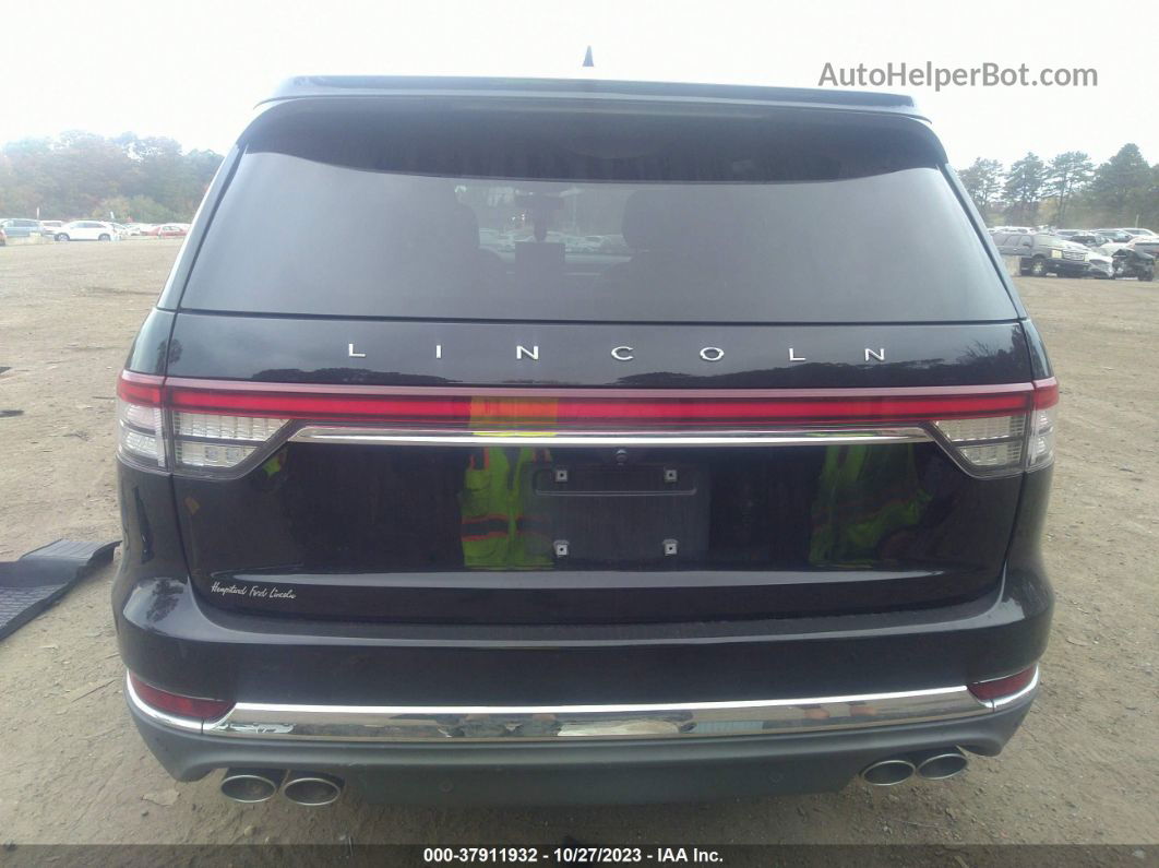 2020 Lincoln Aviator Reserve Black vin: 5LM5J7XC1LGL16295