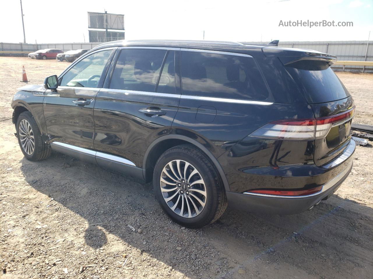 2020 Lincoln Aviator Reserve Черный vin: 5LM5J7XC1LGL20556