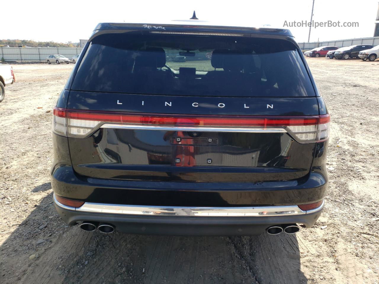 2020 Lincoln Aviator Reserve Black vin: 5LM5J7XC1LGL20556