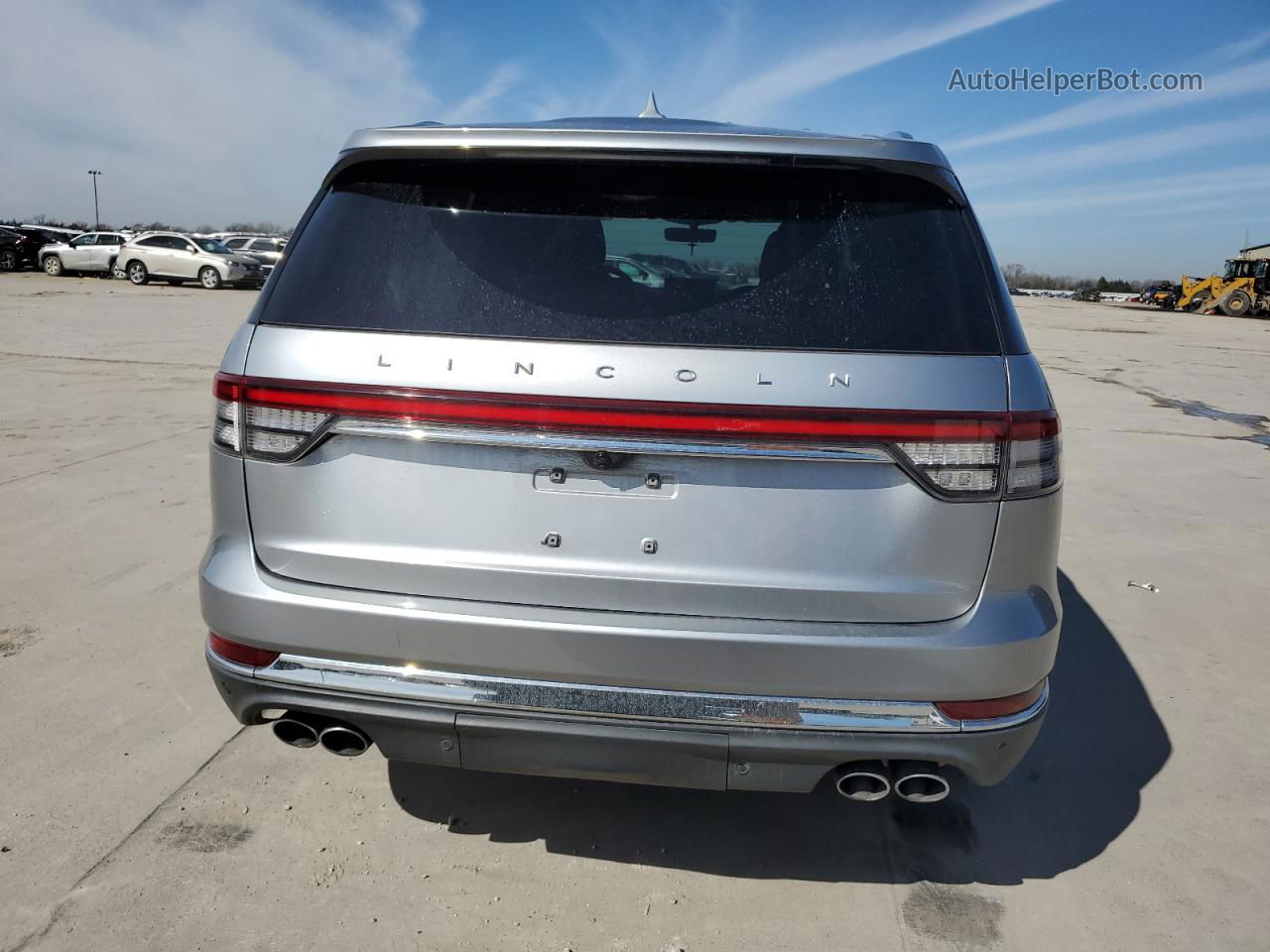 2020 Lincoln Aviator Reserve Silver vin: 5LM5J7XC2LGL04933