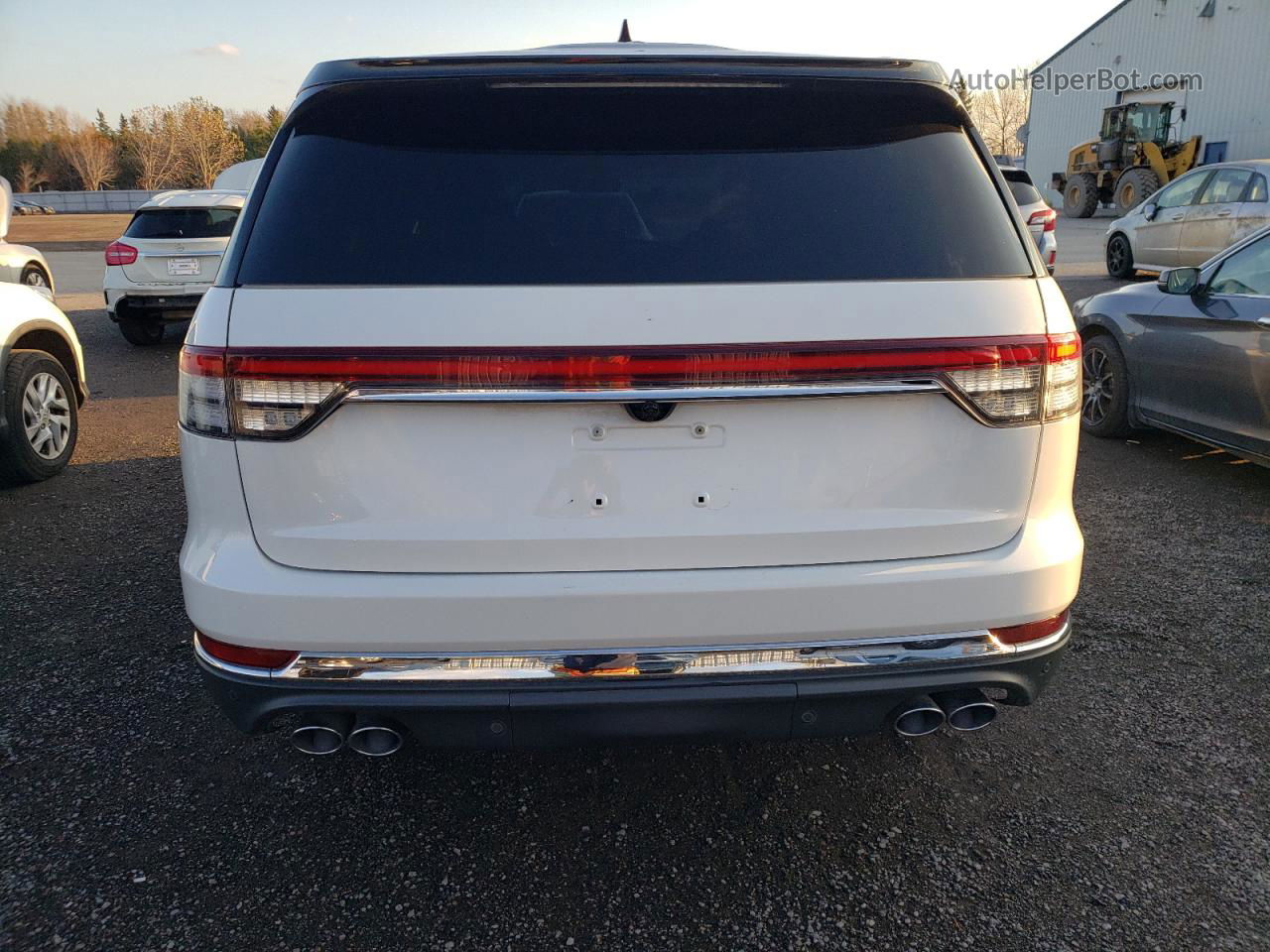 2020 Lincoln Aviator Reserve White vin: 5LM5J7XC2LGL07623