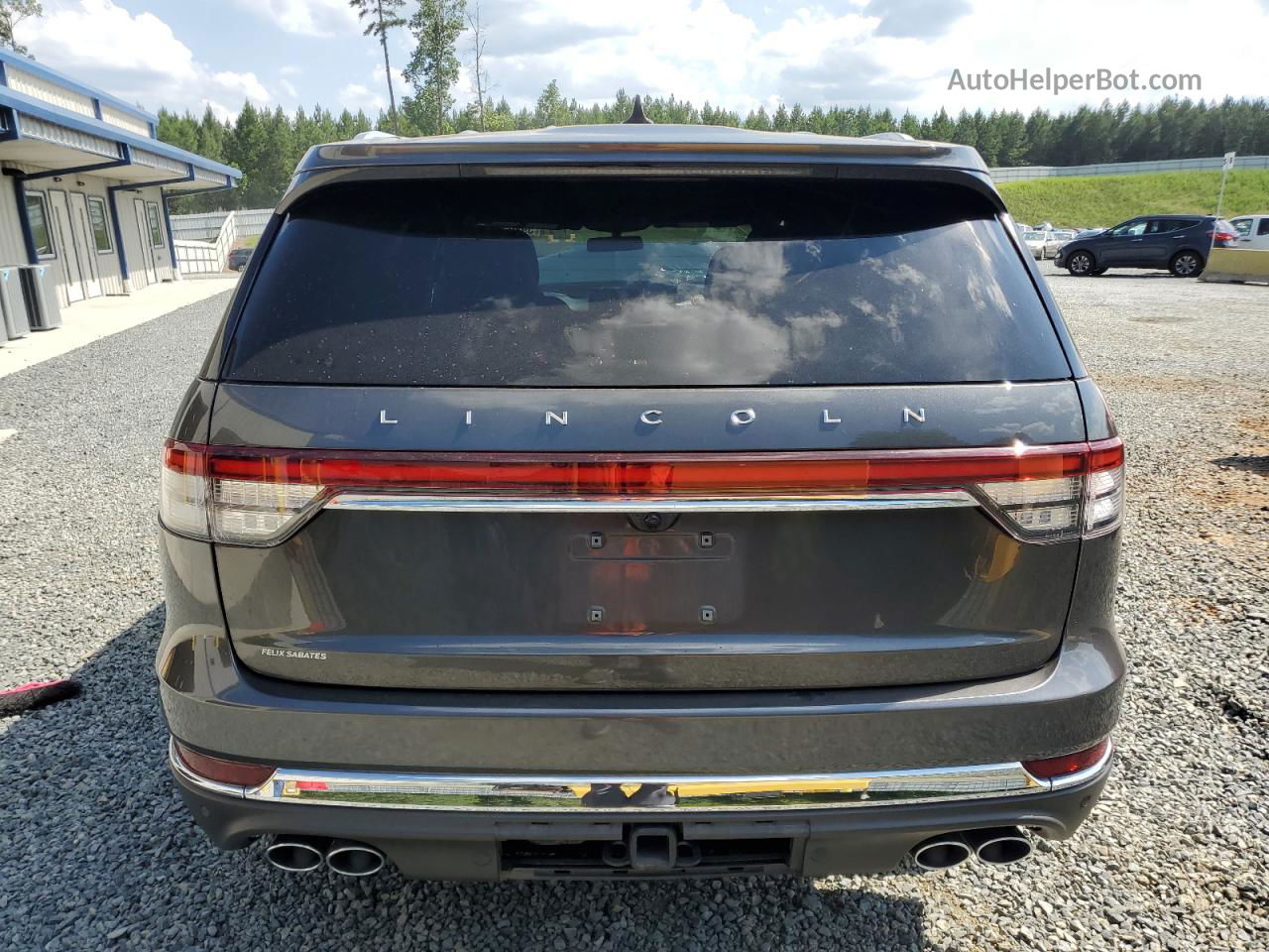 2020 Lincoln Aviator Reserve Gray vin: 5LM5J7XC3LGL09137