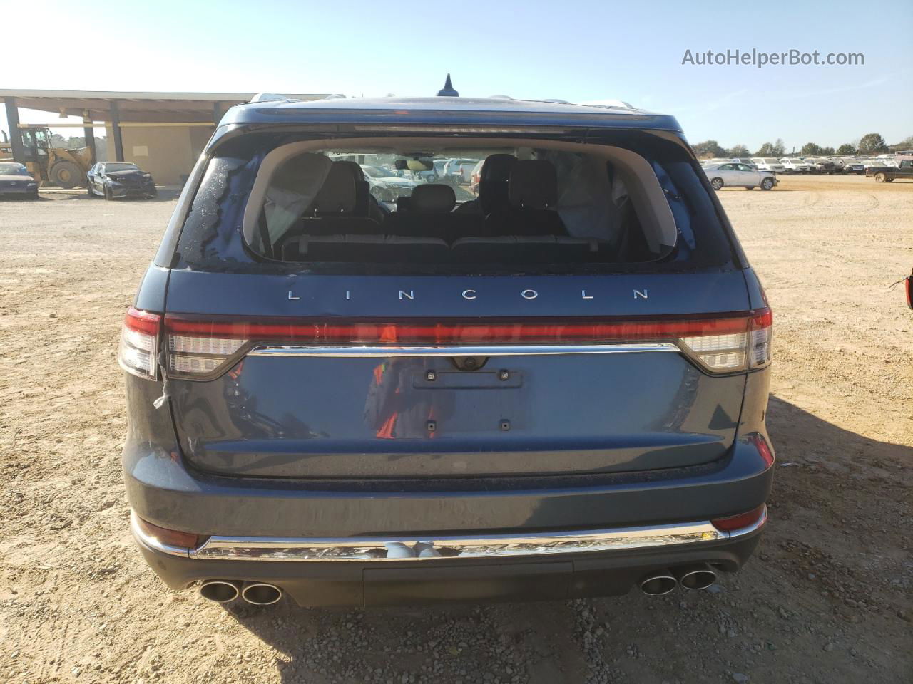 2020 Lincoln Aviator Reserve Blue vin: 5LM5J7XC3LGL24365