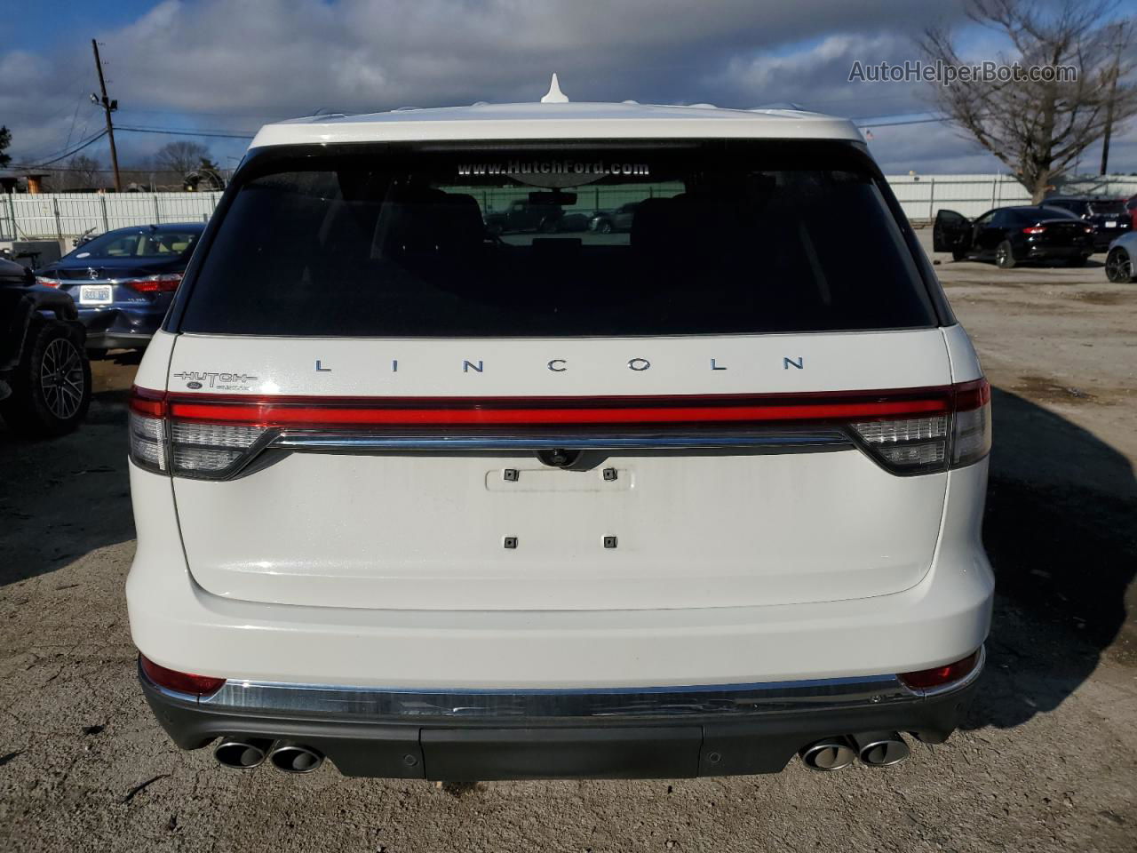 2020 Lincoln Aviator Reserve White vin: 5LM5J7XC3LGL31154