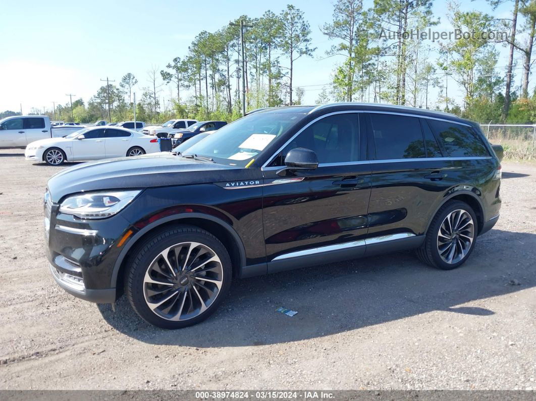 2020 Lincoln Aviator Reserve Black vin: 5LM5J7XC4LGL04836