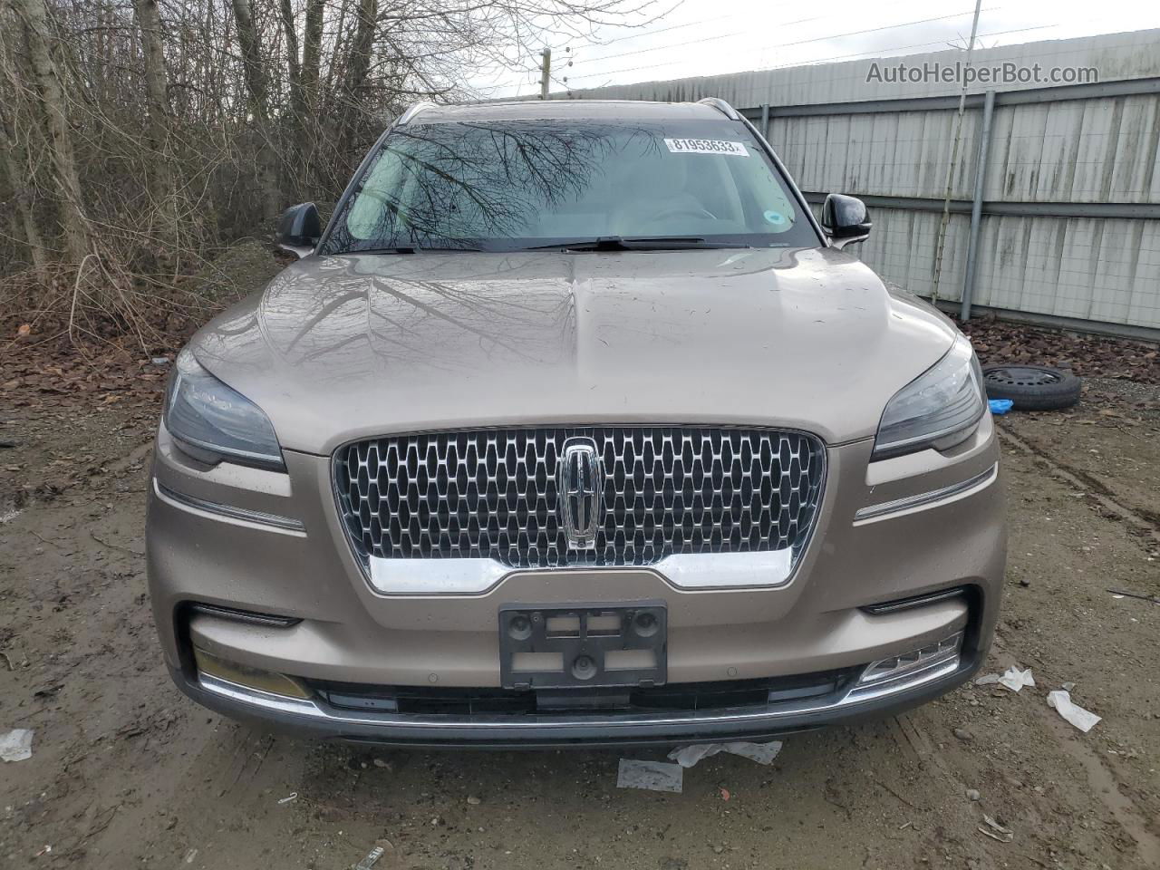 2020 Lincoln Aviator Reserve Beige vin: 5LM5J7XC4LGL13097