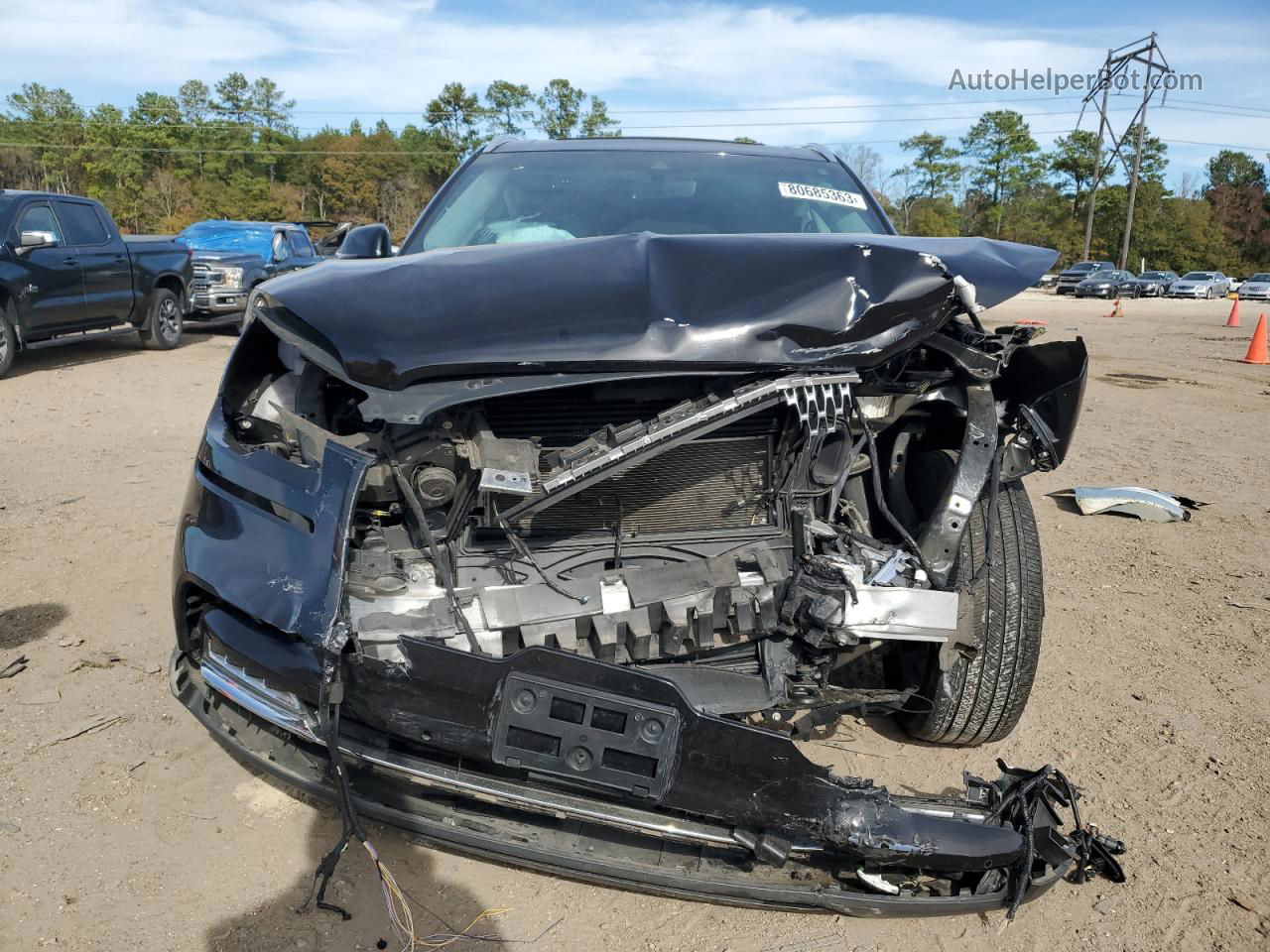 2020 Lincoln Aviator Reserve Black vin: 5LM5J7XC4LGL15853